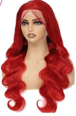 13x4 Red Lace Front Wigs